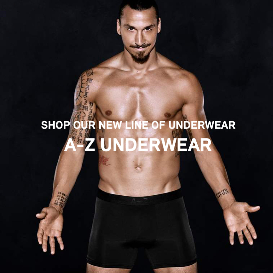 We are so proud to introduce our newest NEWS in the store:
A-Z UNDERWEAR
Damn …